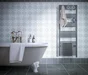Sèche-serviettes électrique soufflant SAUTER 500 + 1000W, H108 x l50 cm Marapi anthracite