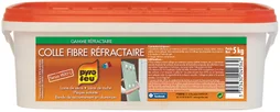 Colle fibre réfractaire, PYROFEU, 5 kg