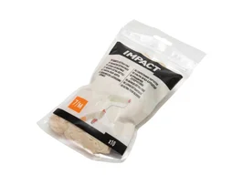 Lot de 10 gants en latex, IMPACT, taille M