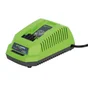 Chargeur De Batterie Greenworks G40Uc, 40 V