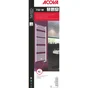 Sèche-serviettes électrique ACOVA 750W, H158.2 x l50 cm Tweed blanc