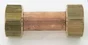 Raccord droit 2 écrous prisonniers à visser, F20x27 - 15x21, pour tube cuivre