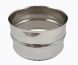 Manchette départ sur buse pour tubage, JONCOUX, diam. 125 mm inox