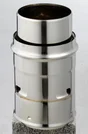 Raccord poele tubage pour tubage, JONCOUX, diam.125 mm inox