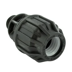 Raccord Droit À Compression Plastique M 20 X 27 Pour Tube En Polyéthylène