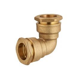 Coude  À Compression Laiton D.25 Pour Tube En Polyéthylène