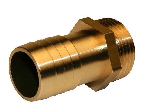 Raccord Strié À Compression Laiton M 20 X 27 Pour Tube En Polyéthylène