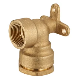 Coude Applique F3/4 À Compression Laiton D.25 Pour Tube En Polyéthylène