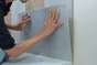 Dalle Murale Pvc Blanc Mat Renowall Artens L.70 X L.40 Cm X Ep. 4,2 Mm