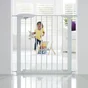 Barrière De Sécurité Enfant Munchkin Portillon Semi-Auto Métal Blanc, L.73 /79Cm