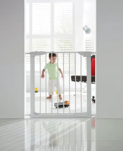 Barrière De Sécurité Enfant Munchkin Portillon Automatique Métal, L.76 /82Cm