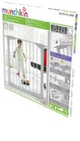 Barrière De Sécurité Enfant Munchkin Portillon Automatique Métal, L.76 /82Cm