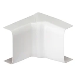 Lot De 2 Angles Intérieurs Blanc Pour Moulure, H. 1.8 X P.1.8 Cm