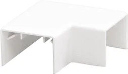 Lot De 4 Angles Plats Blanc Pour Moulure, H. 5 X P.1.1 Cm