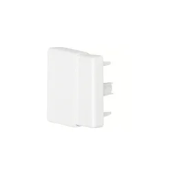 Embout Blanc Pour Goulotte, H. 6.3 X P.4.5 Cm
