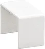 Lot De 2 Jonctions Blanc Pour Moulure, H. 1.8 X P.1.8 Cm