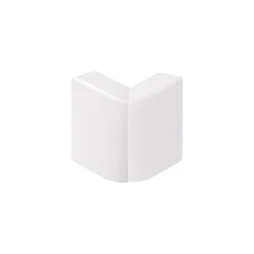 Angle Extérieur Blanc Pour Plinthe, H.8 X P.2 Cm