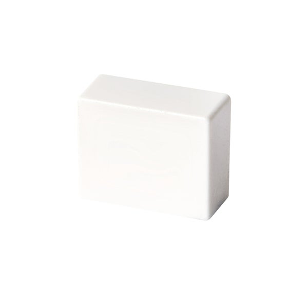 Embout pour Goulotte 40 x 90 mm blanc tehalit