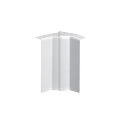 Angle Intérieur Blanc Pour Plinthe, H.11.5 X P.5.5 Cm