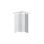 Angle Intérieur Blanc Pour Plinthe, H.11.5 X P.5.5 Cm
