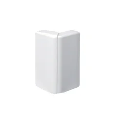 Angle Extérieur Blanc Pour Plinthe, H. 13 X P.5 Cm