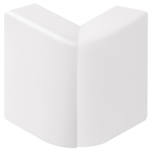 Angle Extérieur Blanc Pour Plinthe, H. 13 X P.5 Cm