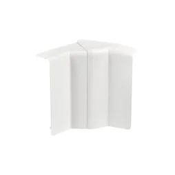 Angle Intérieur Blanc Pour Goulotte, H.12 X P.12 Cm