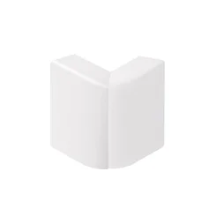 Angle Extérieur Blanc Pour Goulotte, H.11 X P.11 Cm