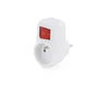 Multiprise mural compact, 1 prises blanc CHACON