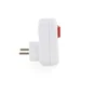 Multiprise mural compact, 1 prises blanc CHACON
