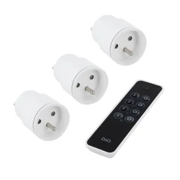 Lot De 3 Prises Télécommandables Connectées Intérieure Di-O, 2300 W
