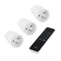 Lot De 3 Prises Télécommandables Connectées Intérieure Di-O, 2300 W