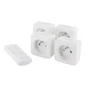 Lot De 4 Prises Télécommandables Intérieure Chacon, 3000 W