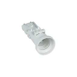 Fiche Dcl Et Douille Électrique À Clips E27 Polyamide, Blanc