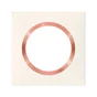 Plaque Simple Dooxie, Legrand, Blanc Rose