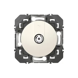 Prise Tv Type F Dooxie, Legrand, Blanc