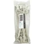 Lot de 10 colliers à embases et chevilles, diam.16 à 25 x L.165 mm