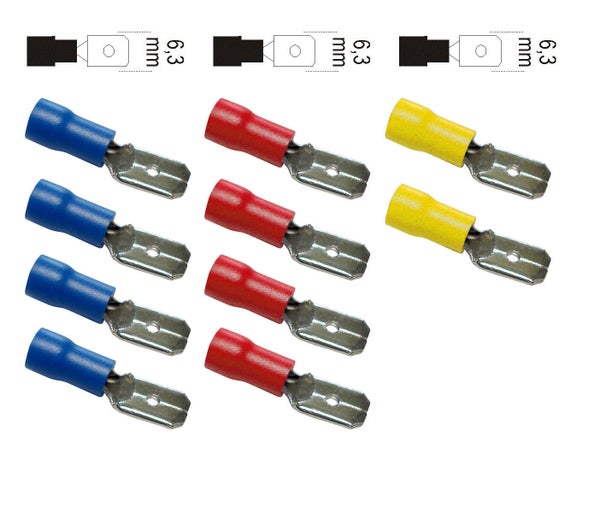 Lot De 10 Cosses Clips Mâles Zenitech