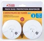 Lot de 2 détecteurs de fumée KIDDE, 3 ans