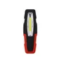 Baladeuse rechargeable 450 lm noire et rouge Xanlite