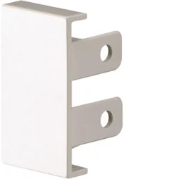 Lot De 2 Embouts Blanc Pour Moulure, H. 3.6 X P.2.3 Cm