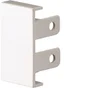 Lot De 2 Embouts Blanc Pour Moulure, H. 3.6 X P.2.3 Cm