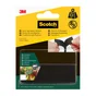 4 Bandes Auto-Agrippantes Noir Scotch L.7.6 X L.25 Mm