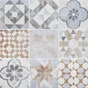 Carrelage Sol Et Mur Forte Effet Ciment Gris Villa L.20 X L.20 Cm
