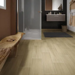 Carrelage Sol Et Mur Intenso Effet Bois Beige Clair Helsinka L.20 X L.60 Cm