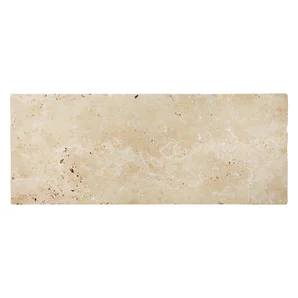 Carrelage Mur Forte Pierre Ivoire Mat L.20 X L.50 Cm, Travertin