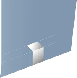 Jonction Blanc Pour Goulotte, H. 6.1 X P.1.1 Cm