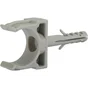Lot de 10 clips et chevilles, diam. 20 x L.60 mm
