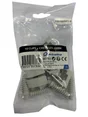 Lot de 10 clips et chevilles, diam. 20 x L.60 mm