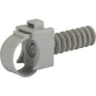 Lot de 10 fixes pour tube et chevilles, diam. 16 x L.75 mm